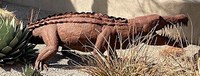 Altura Park Gator artwork sculpture.