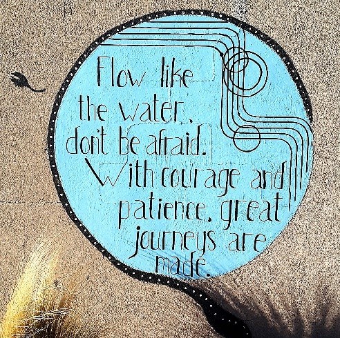 Inez Sidewalk Art