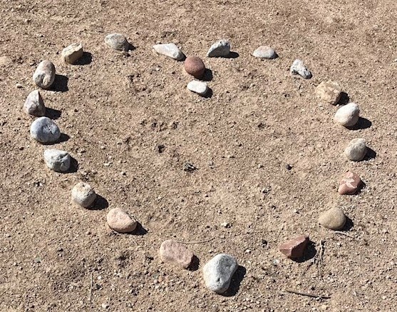 Mile High Rock Heart