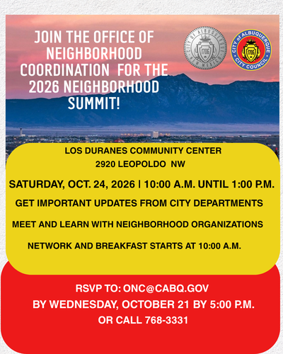 Neighborhood Summit