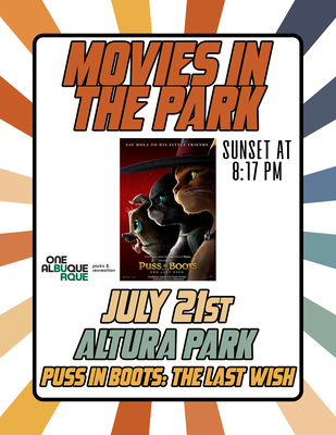 Movies in the Park: Altura Park
