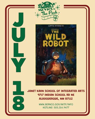 Movies in the Park - The Wild Robot