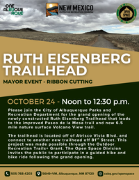 Ruth Eisenberg Trailhead Grand Opening