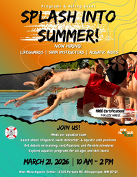 Splash Into Summer Hiring Event