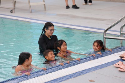 World's Largest Swimming Lesson