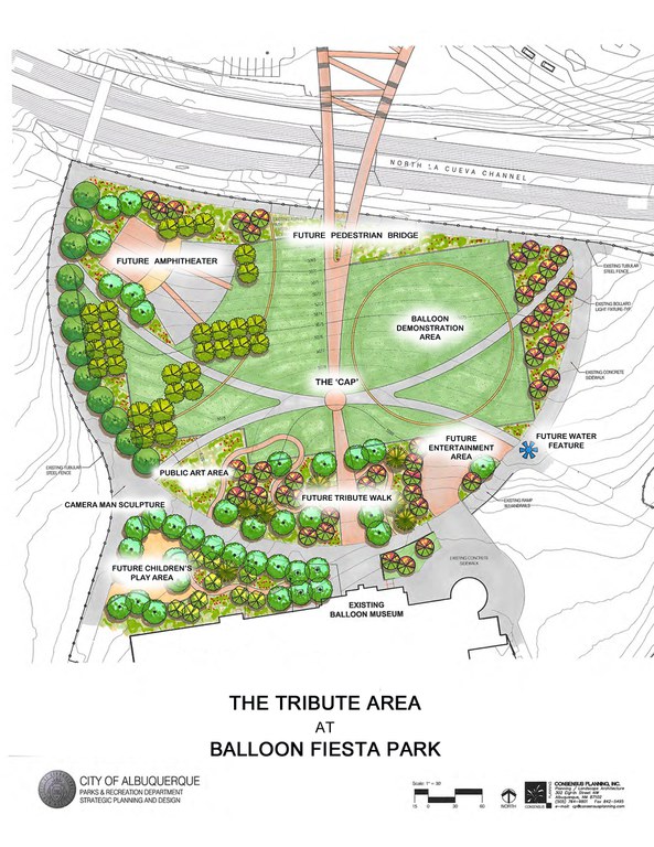 Map BFP Tribute Area Conceptual Site Plan