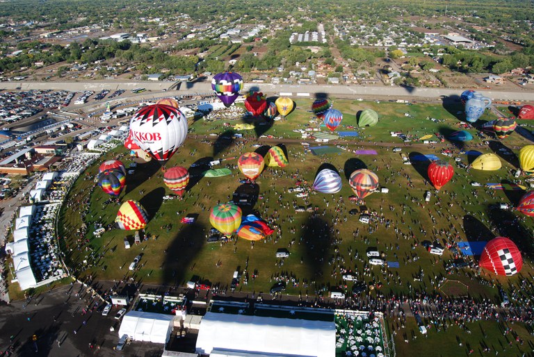 Balloon Fiesta Commission Photo