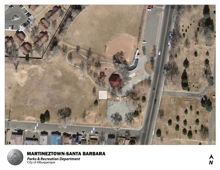 Martineztown-Santa Barbara Park Jumper Map (August 2012)