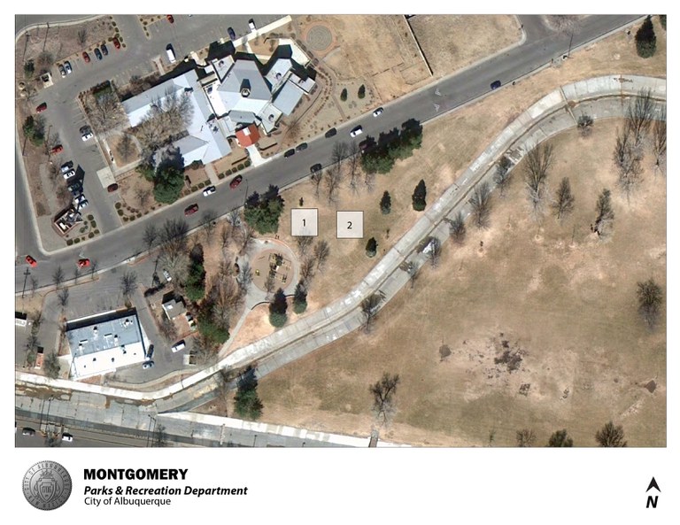 Montgomery Park Jumper Map (August 2012)
