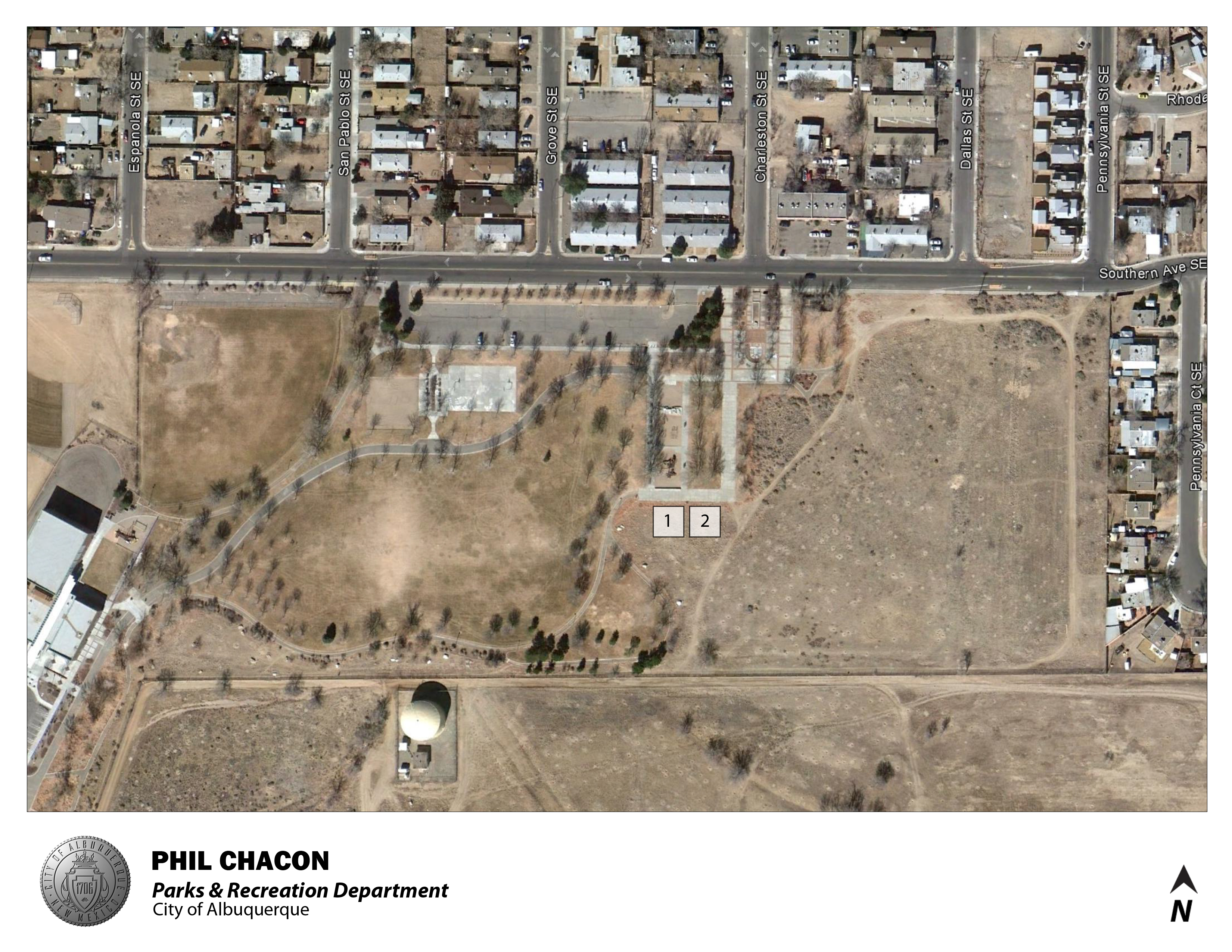 Phil Chacon Park Jumper Map (August 2012)