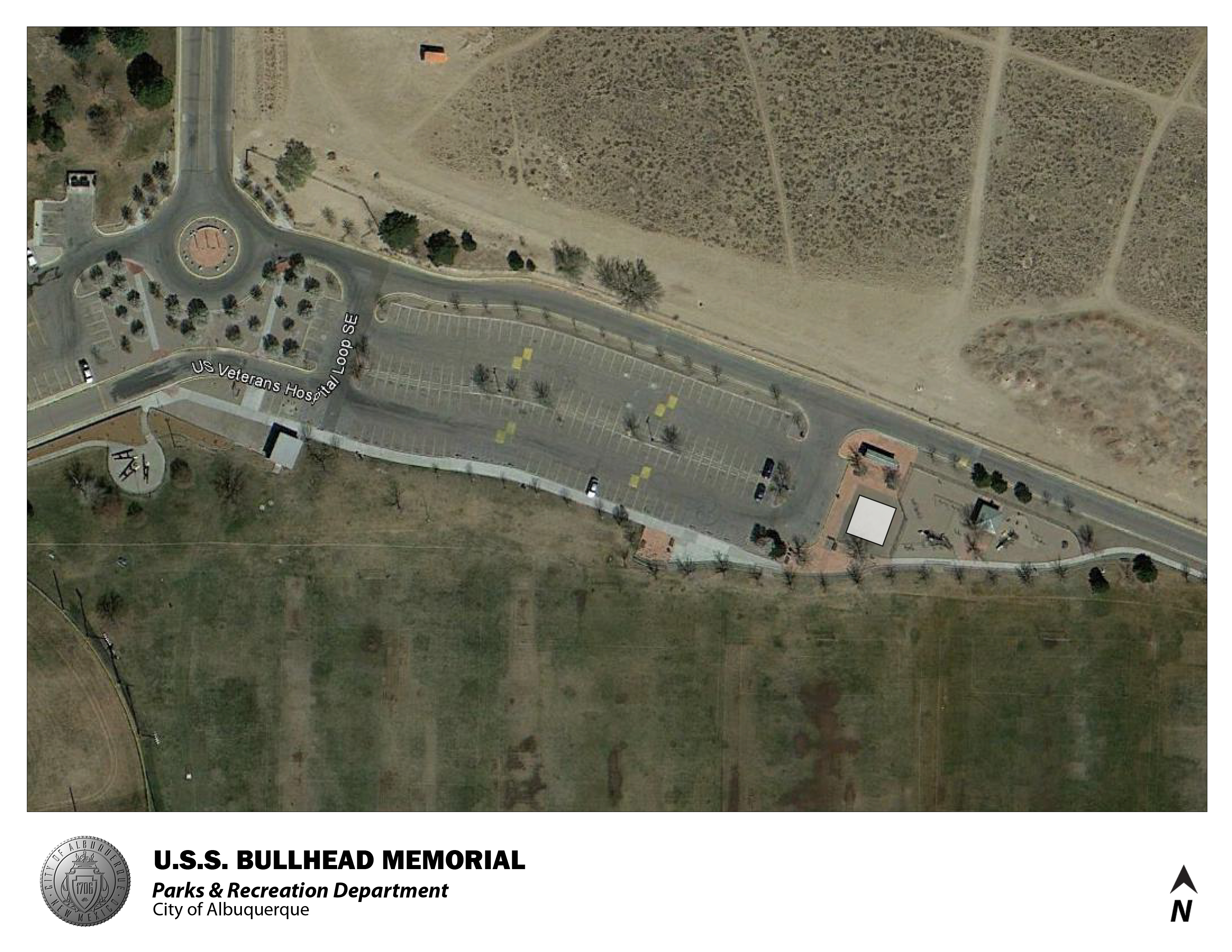 USS Bullhead Park Jumper Map (August 2012)