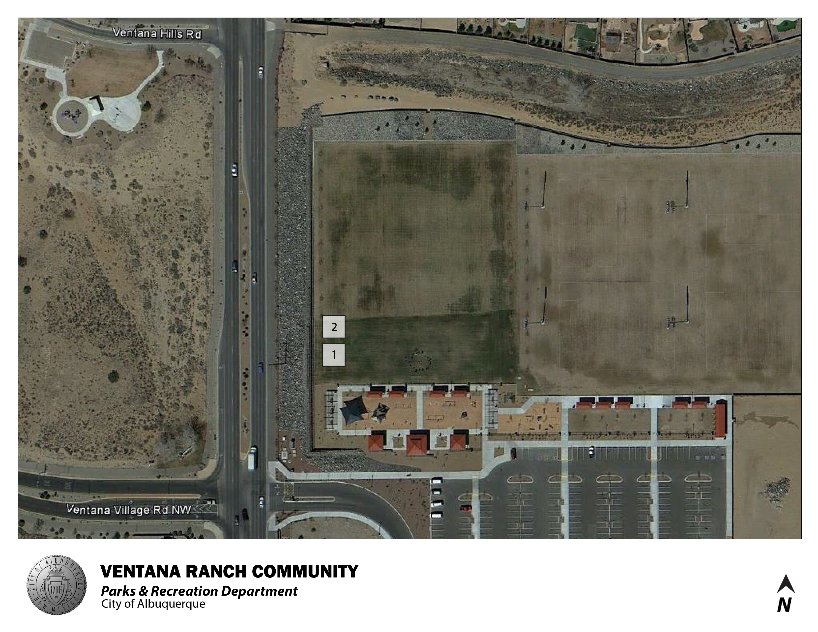 Ventana Ranch Community Park Jumper Map 8/2012