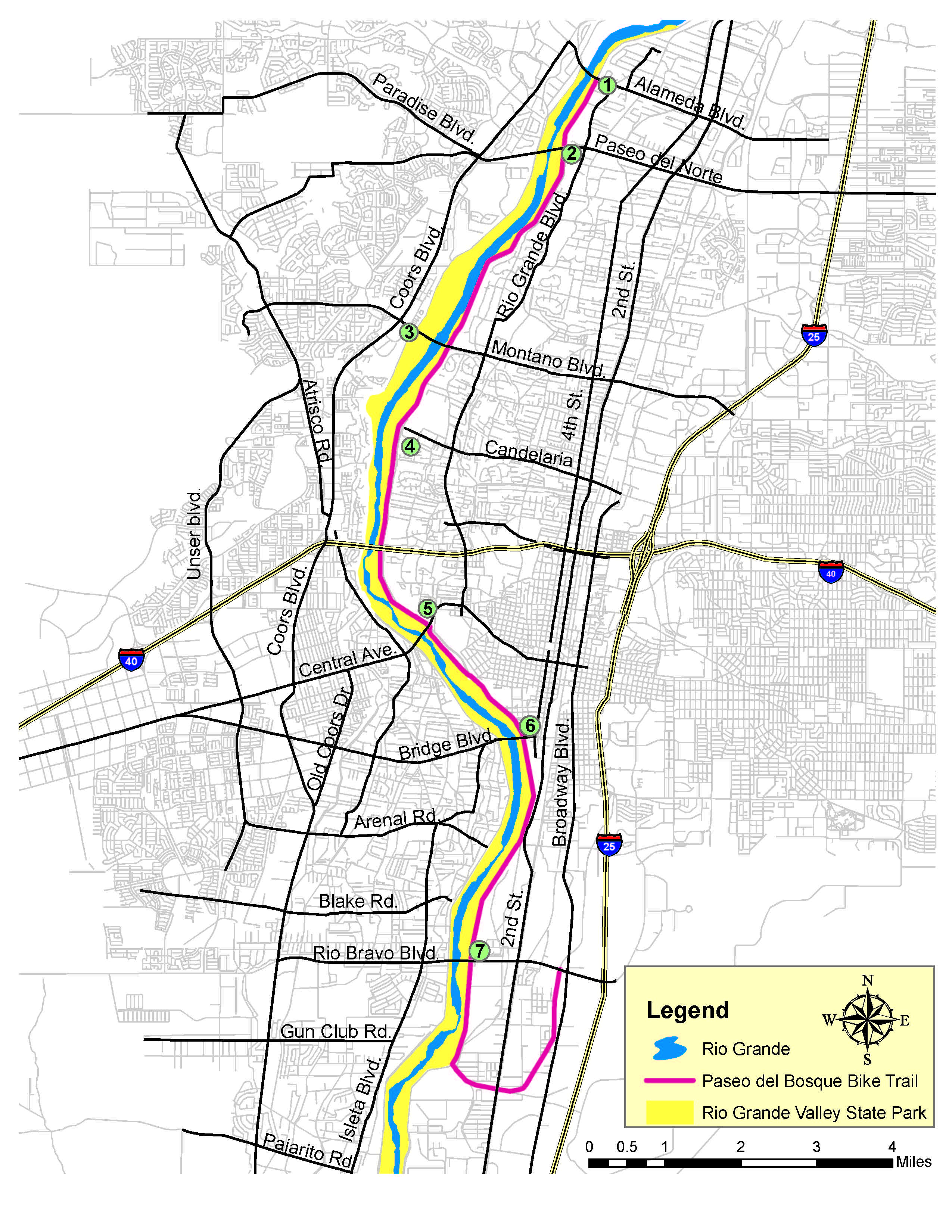 Map RGVSP access points