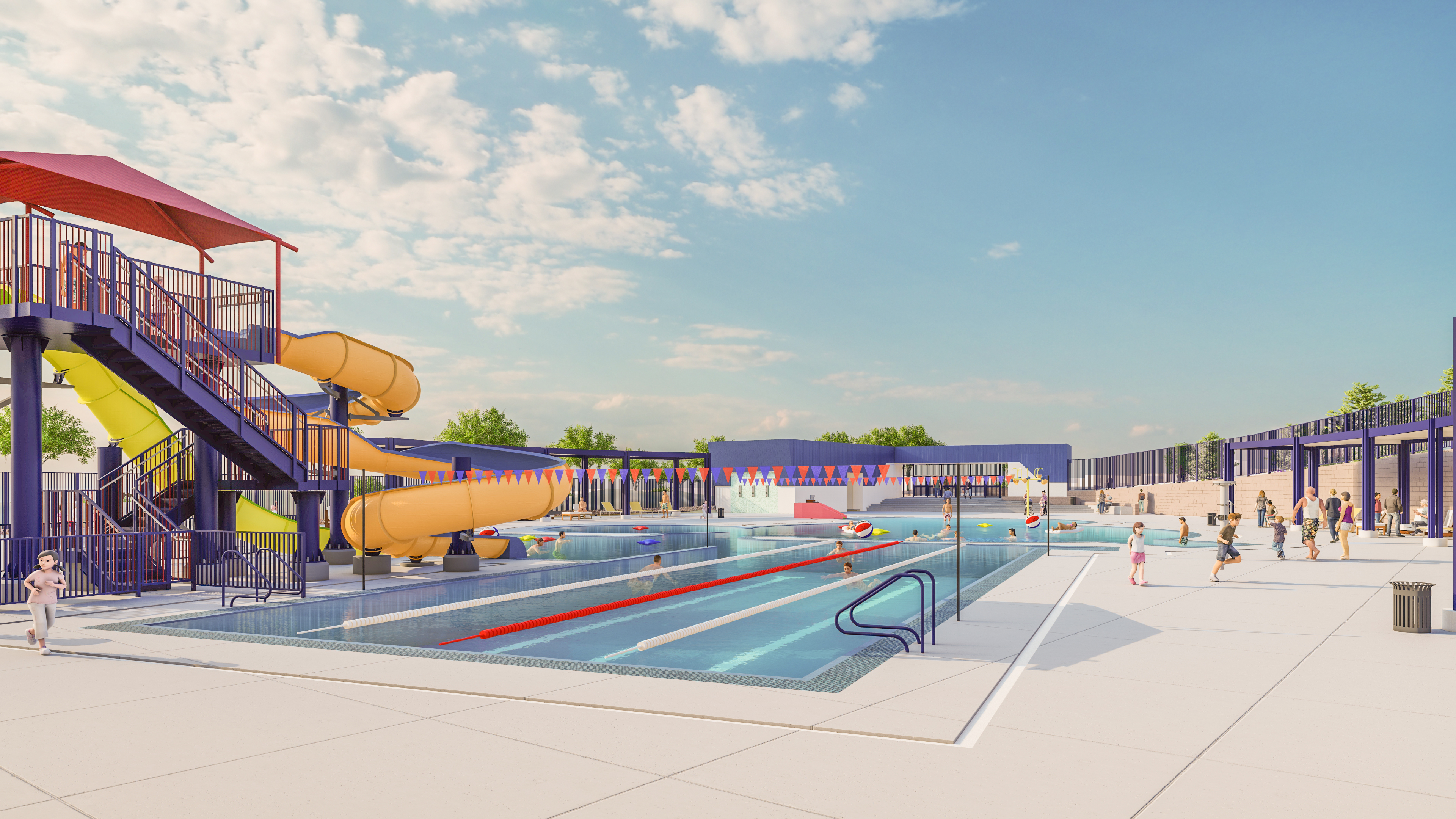 NDB Outdoor Pool Northwest Facing