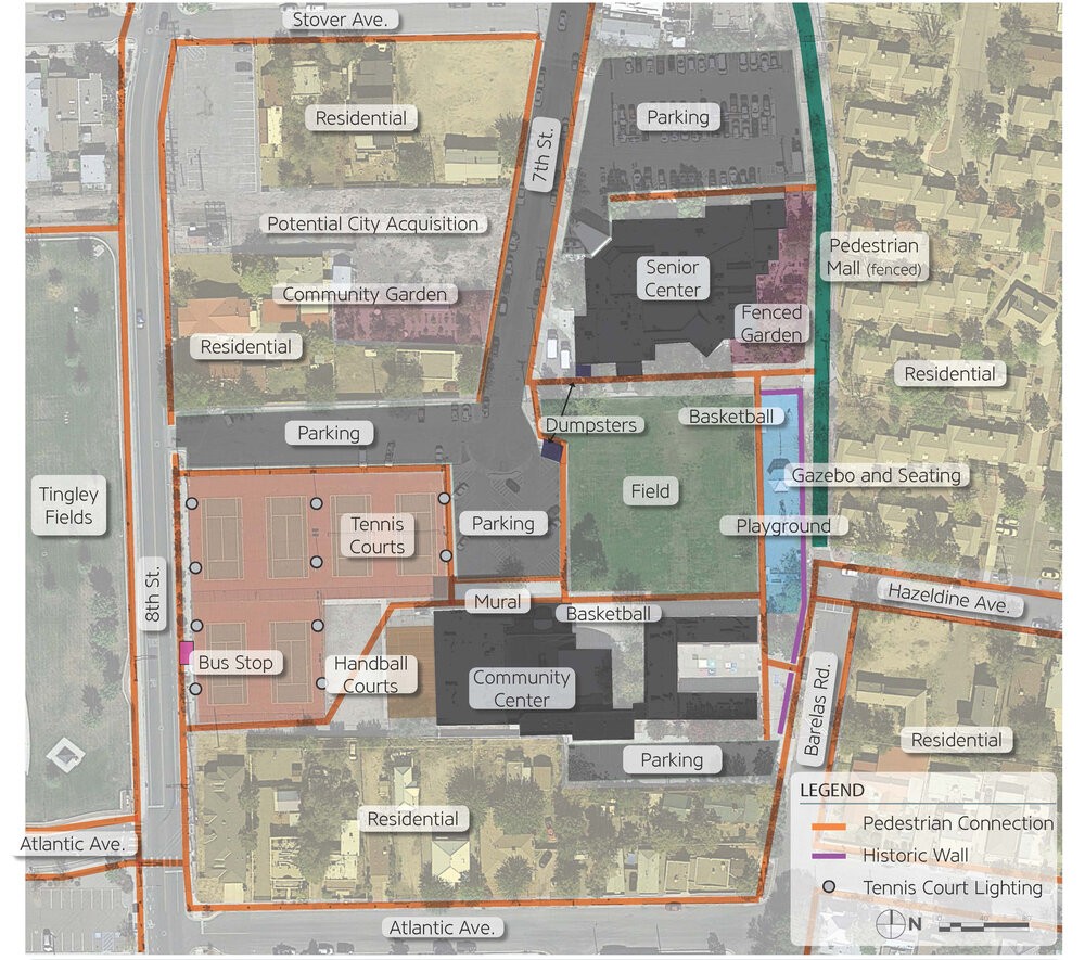 Map Barelas Park Renovation Possibilities