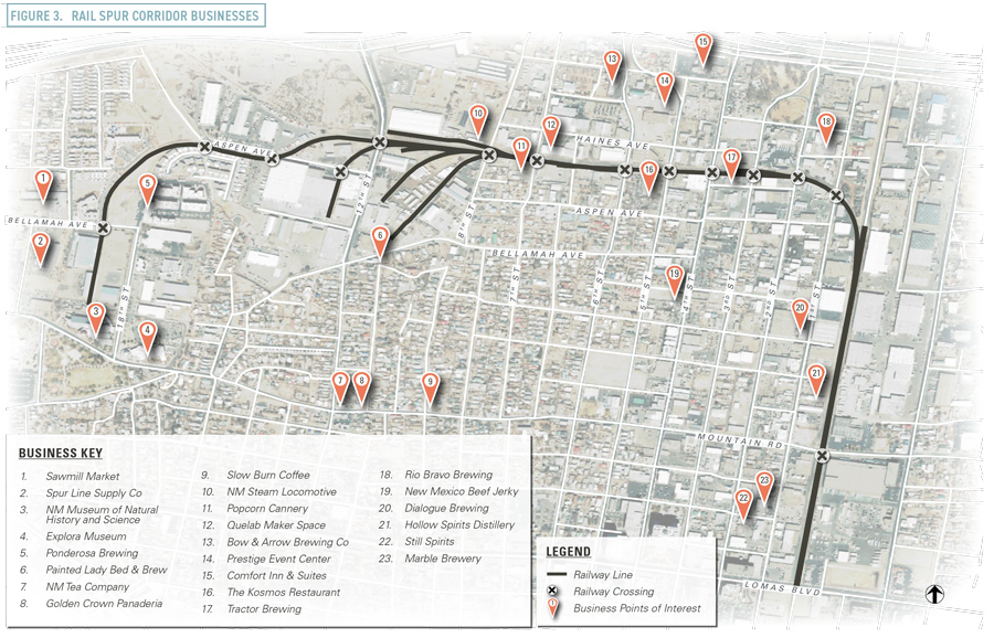 Map Connected Businesses_Rail Spur Trail