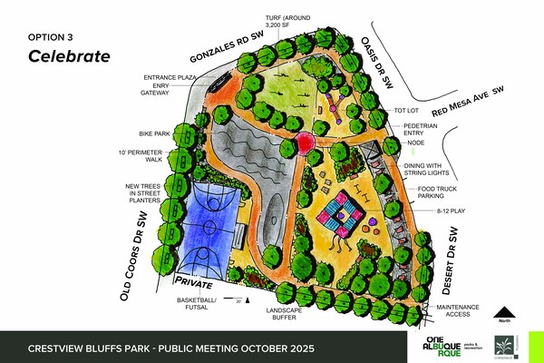 Crestview Park Option 3: Celebrate ""
