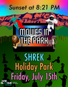 Flyer Movies in the Park July 15, 2022