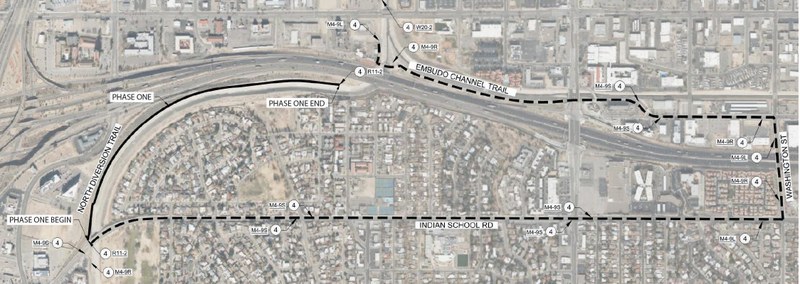 NDC Detour Map - Phase 1