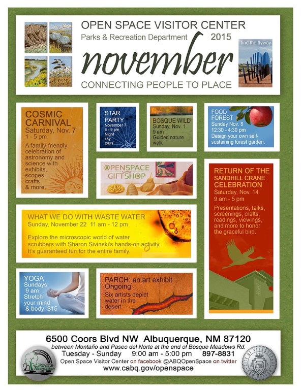 Flyer OSVC November 2015 Calendar