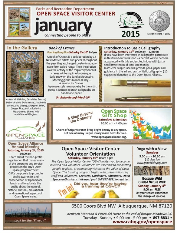 Flyer OSVC Calendar Jan 2015