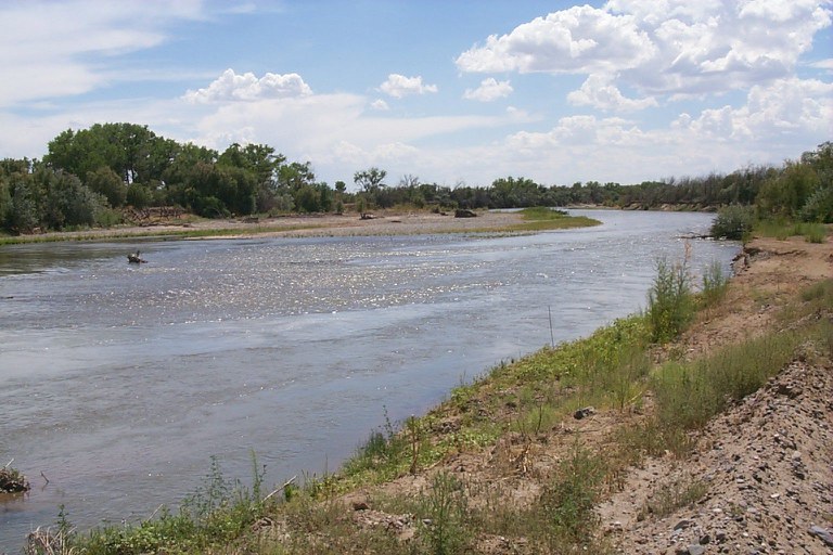 River shot Spring