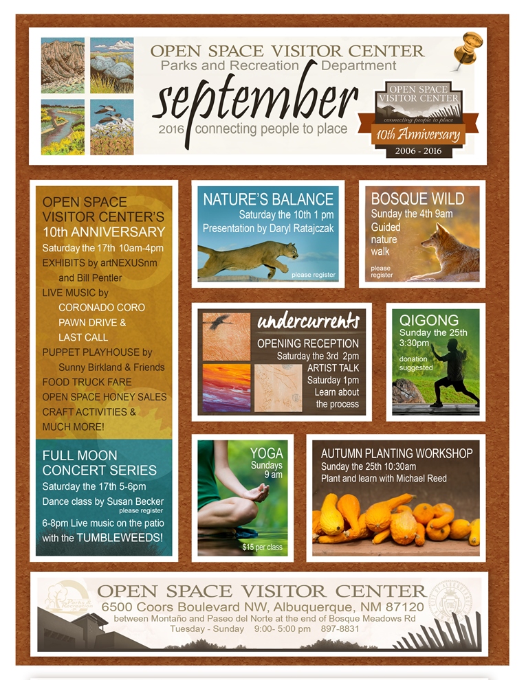 Flyer September OSVC calendar