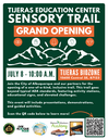 Tijeras Education Center Sensory Trail Grand Opening