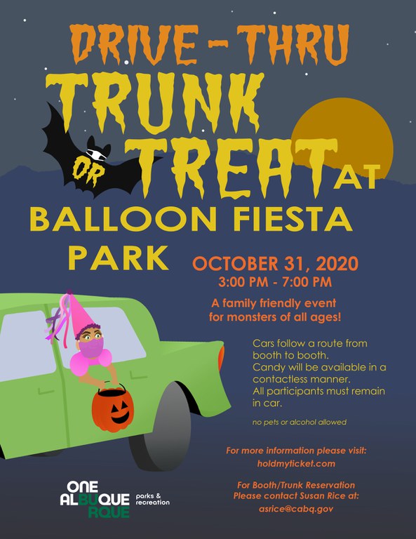 2020 Trunk or Treat Flyer