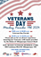 Veterans Day Ceremony 2024 Flyer
