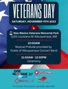 Veterans Day Ceremony 2023 Flyer