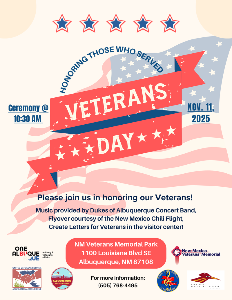 Veterans Day CeremonyFlyer