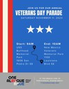 Veterans Day Parade 2023 Flyer