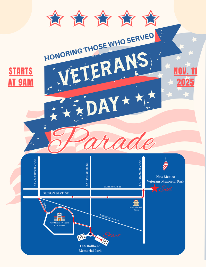 Veterans Day Parade Flyer