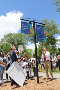 Bennie Hargrove Memorialized with Park Dedication Bennie Hargrove Memorialized with Park Dedication