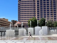 City Extends Sprinkler Play for Families Due to Heat Wave City Extends Sprinkler Play for Families Due to Heat Wave