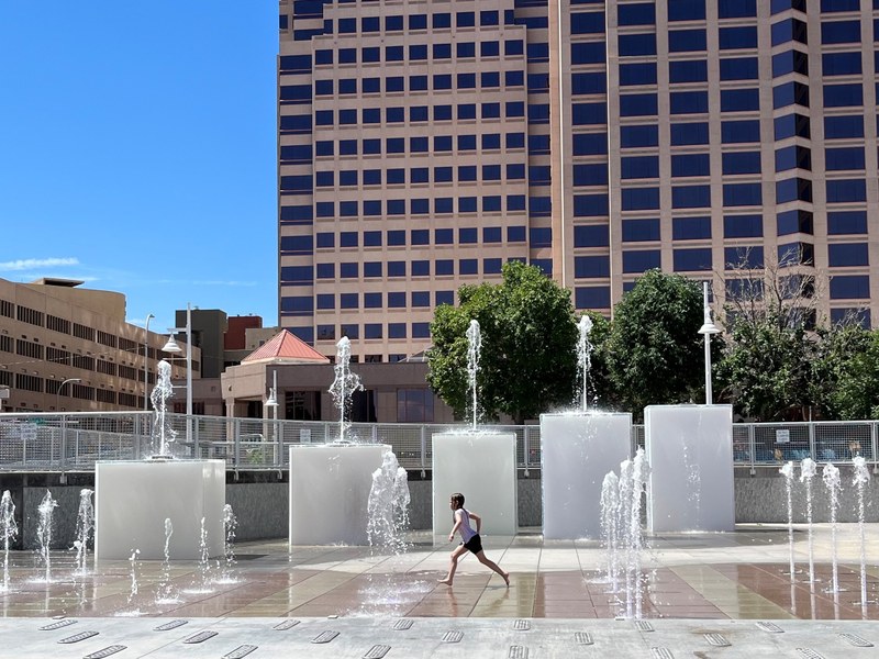 City Extends Sprinkler Play for Families Due to Heat Wave City Extends Sprinkler Play for Families Due to Heat Wave
