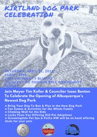 Kirtland Dog Park Celebration