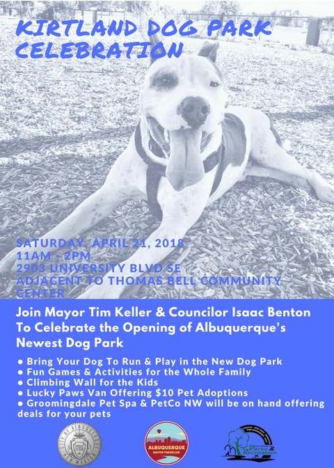 Kirtland Dog Park Celebration Kirtland Dog Park Celebration