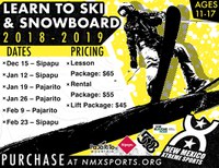 Parks & Recreation, NMX Sports Offering Youth Ski and Snowboard Lessons