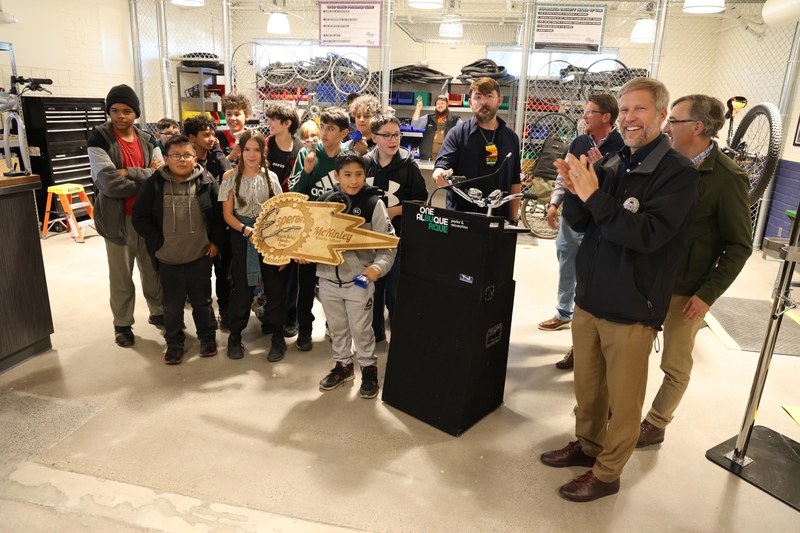 Riding Forward: New Esperanza Bike Center Opens Riding Forward: New Esperanza Bike Center Opens