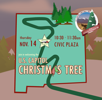 U.S. Capitol Christmas Tree to Make Stop at Albuquerque’s Civic Plaza