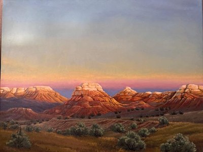 An Artist Rendering of Open Spaces by Richard Davidson, Artist.