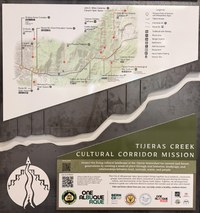 Tijeras Cultural Corridor Education Exhibit Opening