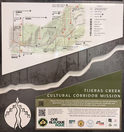 Tijeras Cultural Corridor Education Exhibit Opening