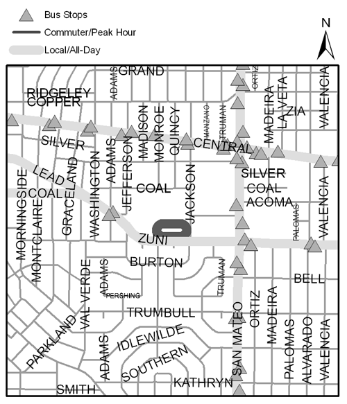 Highland High Map