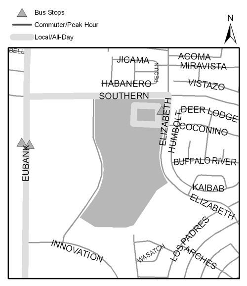 Manzano Mesa Map
