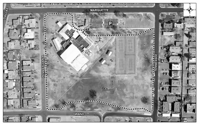 Mesa Verde Park Satellite Image