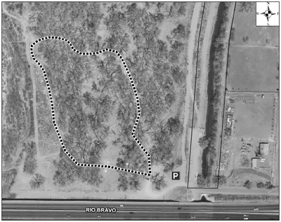Rio Bravo Open Space Satellite Image