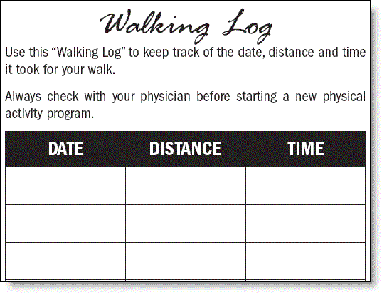 Walking Log